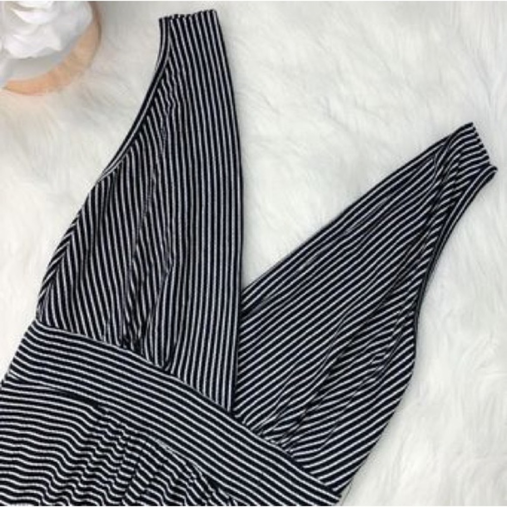 Rolla Coster - Stripped Maxi Dress (Slit on both sides)